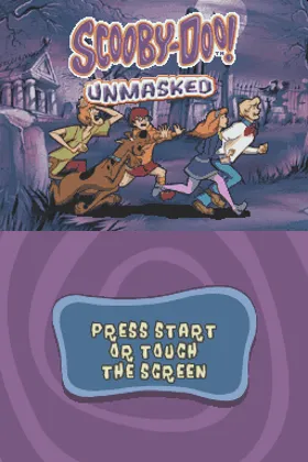 Scooby-Doo! - Unmasked (Europe) (En,Fr,Es,It) screen shot title